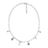 dx1605040 Collier à breloques en acier inoxydable