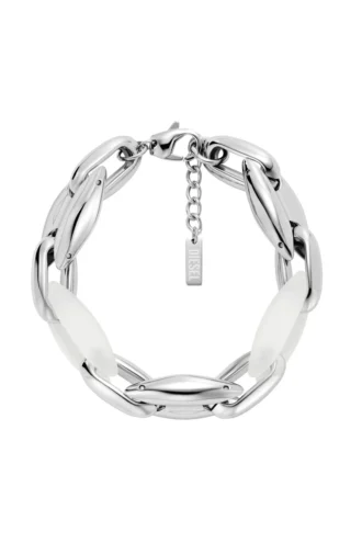 dx1617040 Bracelet chaîne Metamorph en acier inoxydable et silicone