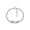 dx1622040 bijoux Bracelet à breloques en acier inoxydable