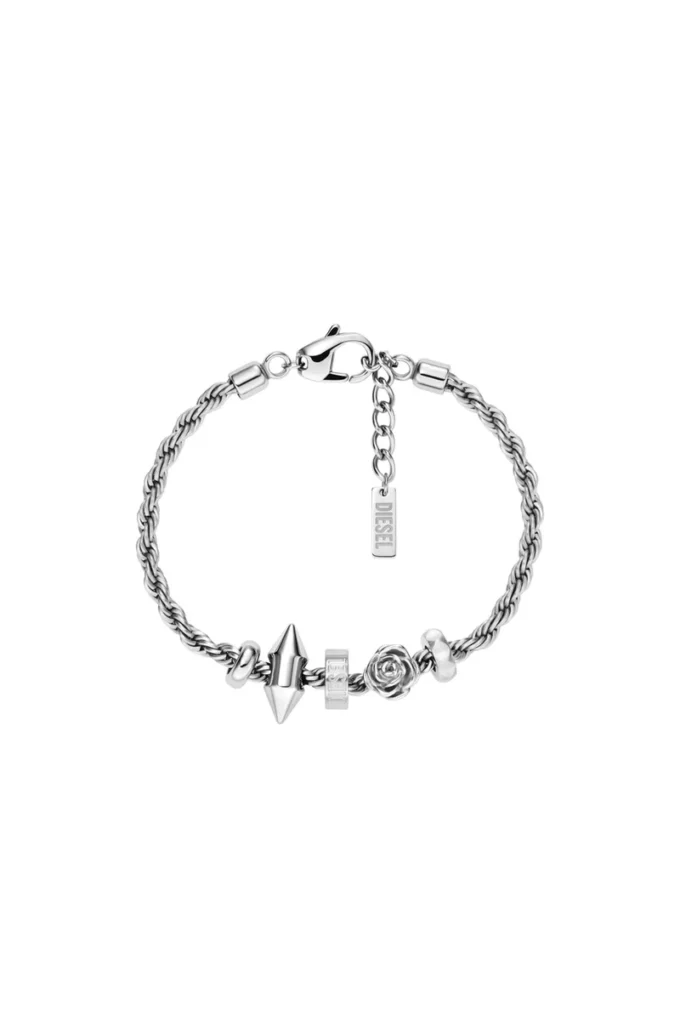 dx1622040 bijoux Bracelet à breloques en acier inoxydable