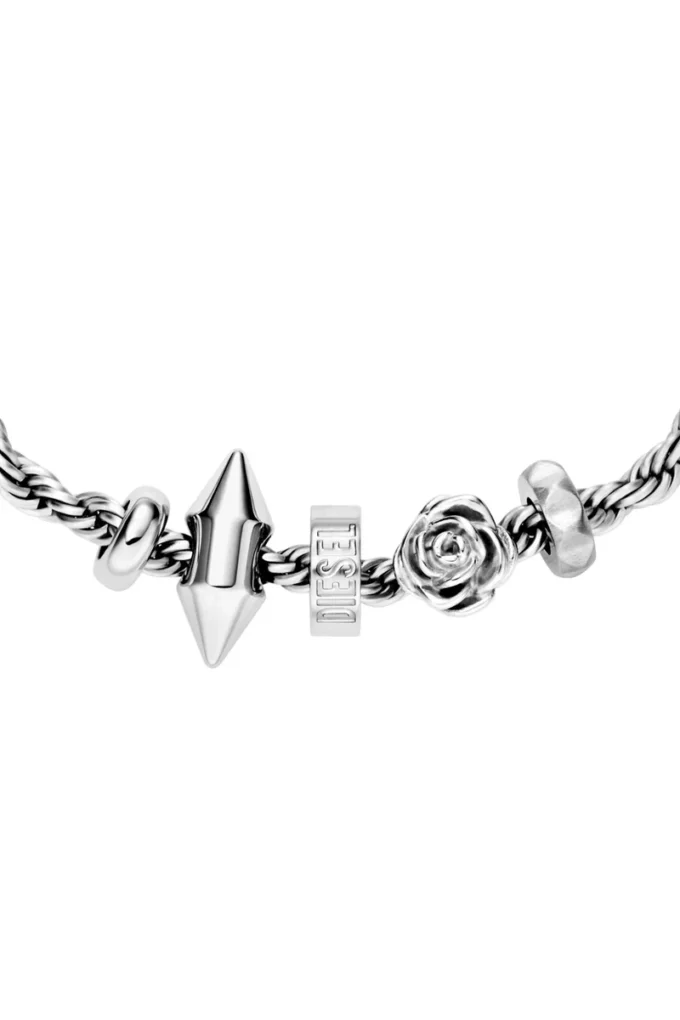 dx1622040 bijoux Bracelet à breloques en acier inoxydable