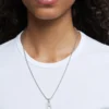 dx1624040 bijoux Collier pendentif en acier inoxydable
