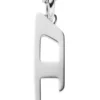 dx1625040 bijoux Collier pendentif en acier inoxydable avec logo D