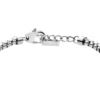 dx1634931 bijoux Bracelet chaîne en acier inoxydable bicolore
