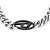 dx1635931 bijoux Collier à chaîne en acier inoxydable bicolore