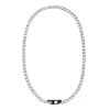 dx1636931 bijoux Collier à chaîne en acier inoxydable bicolore