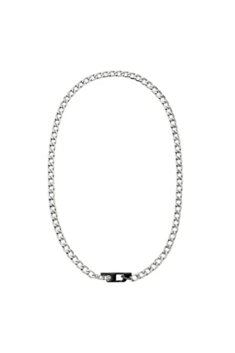 dx1636931 bijoux Collier à chaîne en acier inoxydable bicolore