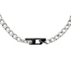 dx1636931 bijoux Collier à chaîne en acier inoxydable bicolore