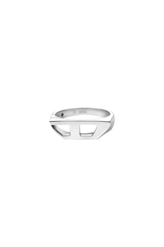 dx1638040 bijoux Bague chevalière en acier inoxydable