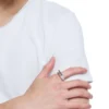 dx1638040 bijoux Bague chevalière en acier inoxydable