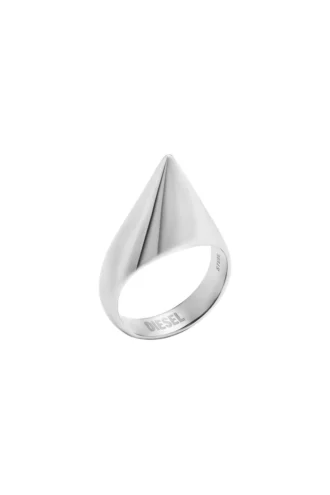 dx1641040 bijoux Bague à bandes en acier inoxydable
