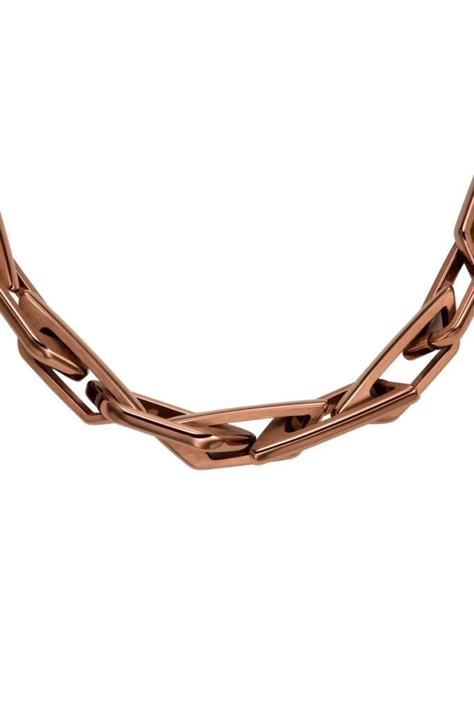 dx1646200 bijoux Collier chaîne en acier inoxydable