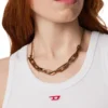 dx1646200 bijoux Collier chaîne en acier inoxydable