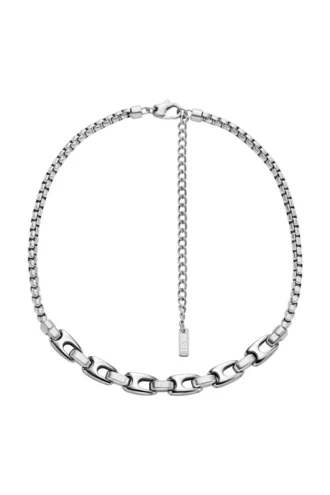 dx1650040 bijoux Collier chaîne en acier inoxydable