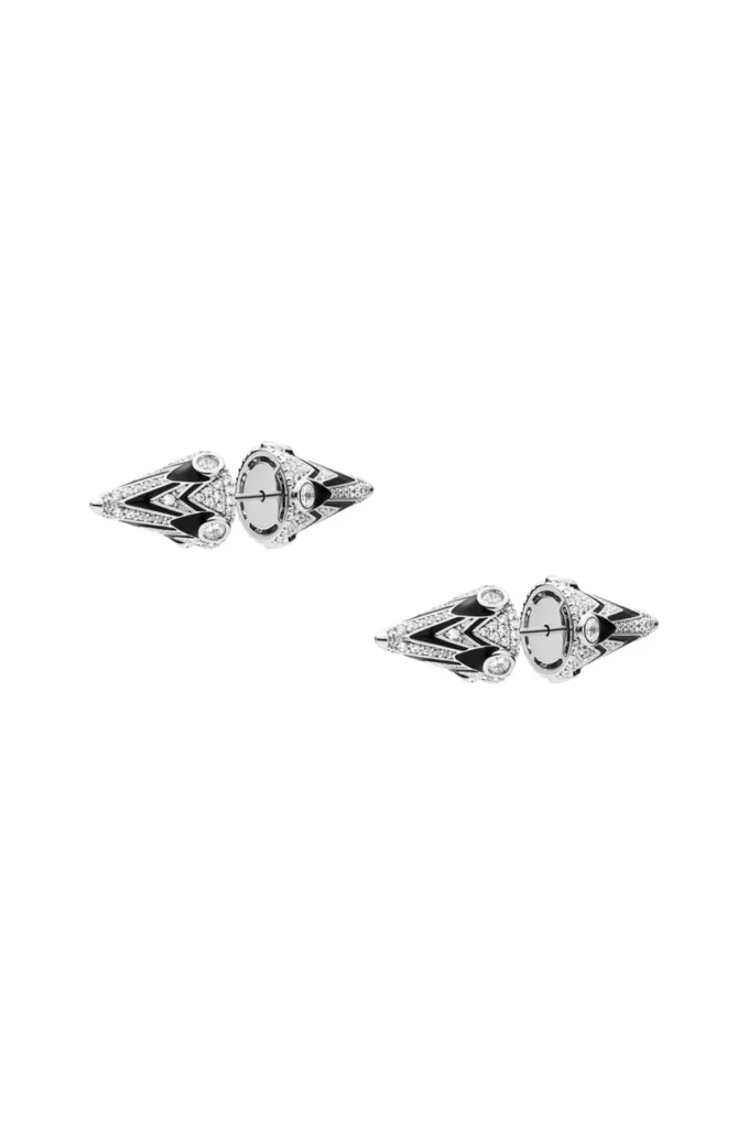 dx1657931 bijoux Boucles d&rsquo;oreilles clous en laiton bicolore
