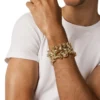 dx1660710 bijoux Bracelet manchette en acier inoxydable