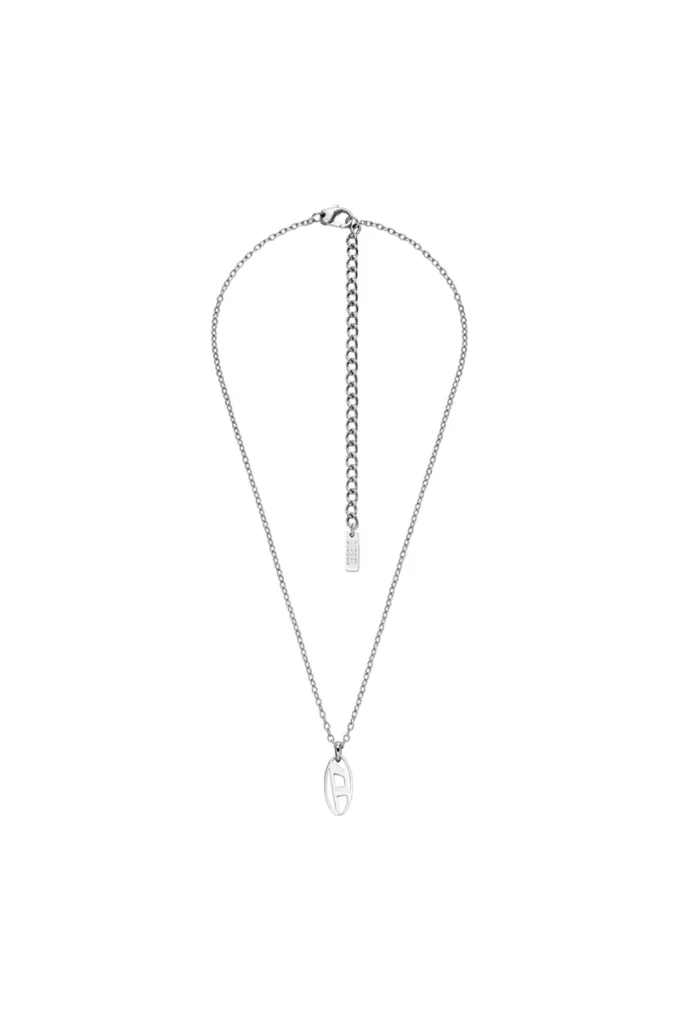 dx1661040 bijoux Collier pendentif en acier inoxydable