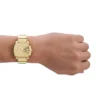 dz2178 Montre D.V.A. en acier inoxydable