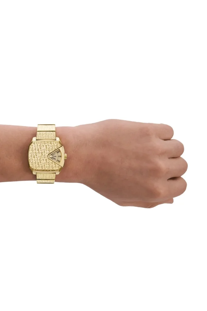 dz2178 Montre D.V.A. en acier inoxydable