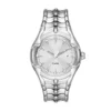 dz2185 Vert Montre en acier inoxydable à trois aiguilles et date