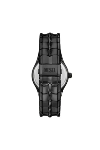 dz2187 Montre Vert trois aiguilles avec date en acier inoxydable noir