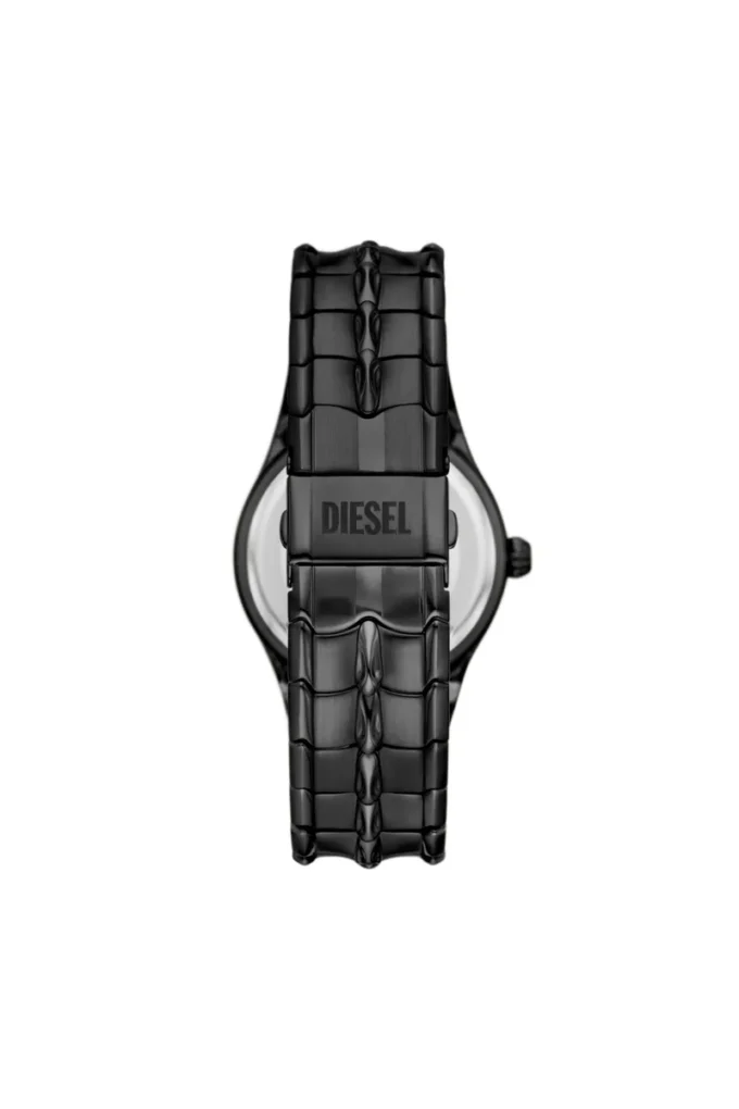dz2187 Montre Vert trois aiguilles avec date en acier inoxydable noir