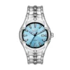 dz2200 Vert montre trois aiguilles avec date en acier inoxydable