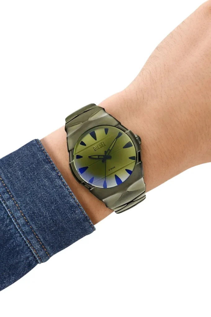 dz2215 Montre D-Sruptor en acier inoxydable