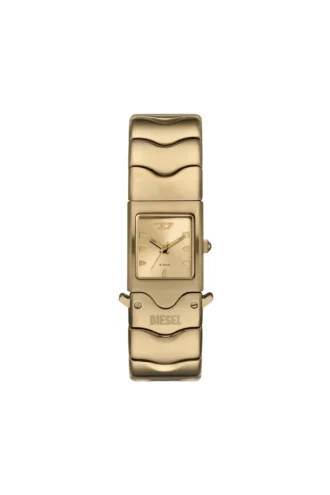 dz2223 Montre Diesel Closer à trois aiguilles en acier inoxydable doré