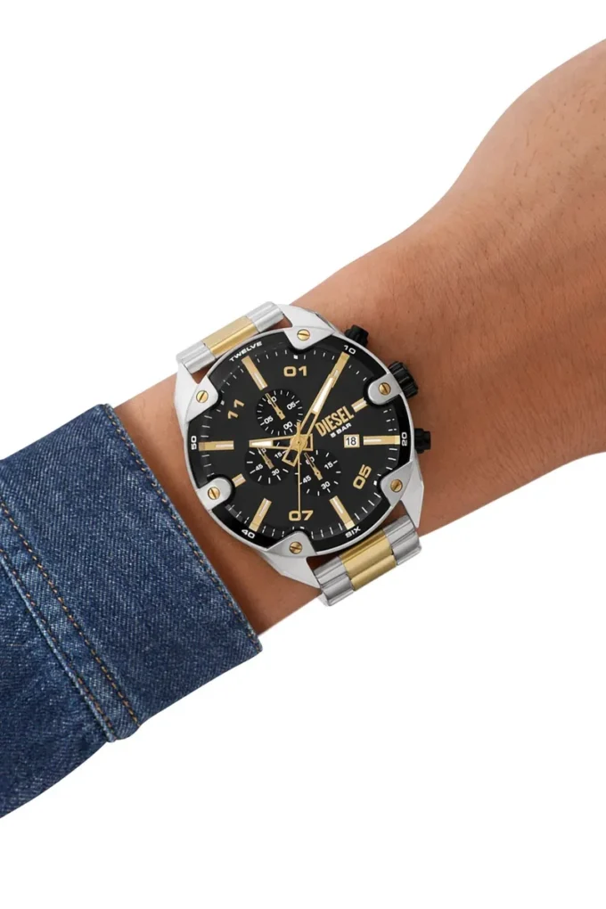 dz4627 Montre en acier inoxydable Spiked