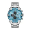 dz4655 Montre chronographe en acier inoxydable à pointes