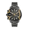 dz4668 Griffed Montre bicolore en acier inoxydable