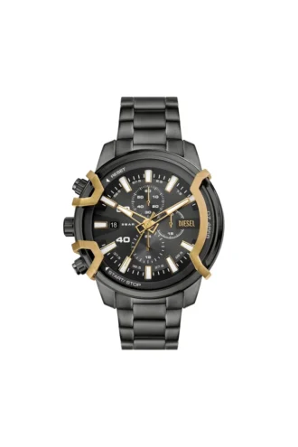 dz4668 Griffed Montre bicolore en acier inoxydable