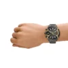 dz4668 Griffed Montre bicolore en acier inoxydable