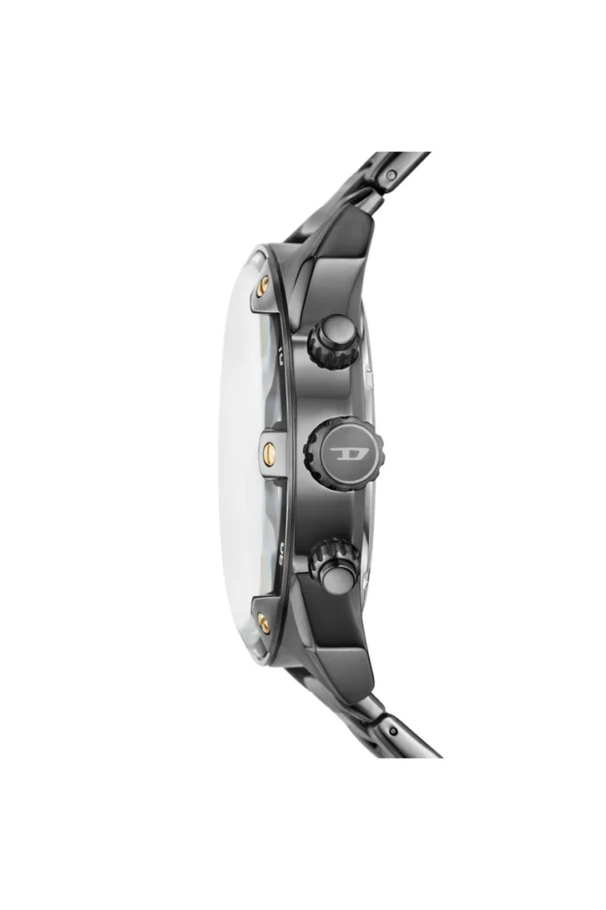 dz4669 Montre bicolore en acier inoxydable avec pointes