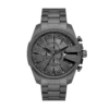 dz4676 Montre Diesel Mega Chief Slim Chronograph en acier inoxydable gris