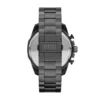 dz4676 Montre Diesel Mega Chief Slim Chronograph en acier inoxydable gris