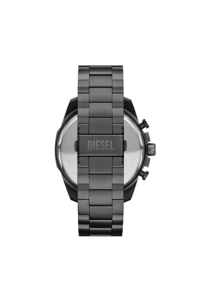 dz4676 Montre Diesel Mega Chief Slim Chronograph en acier inoxydable gris