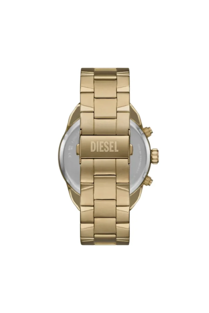 dz4678 Montre Diesel Spiked Chronograph en acier inoxydable doré