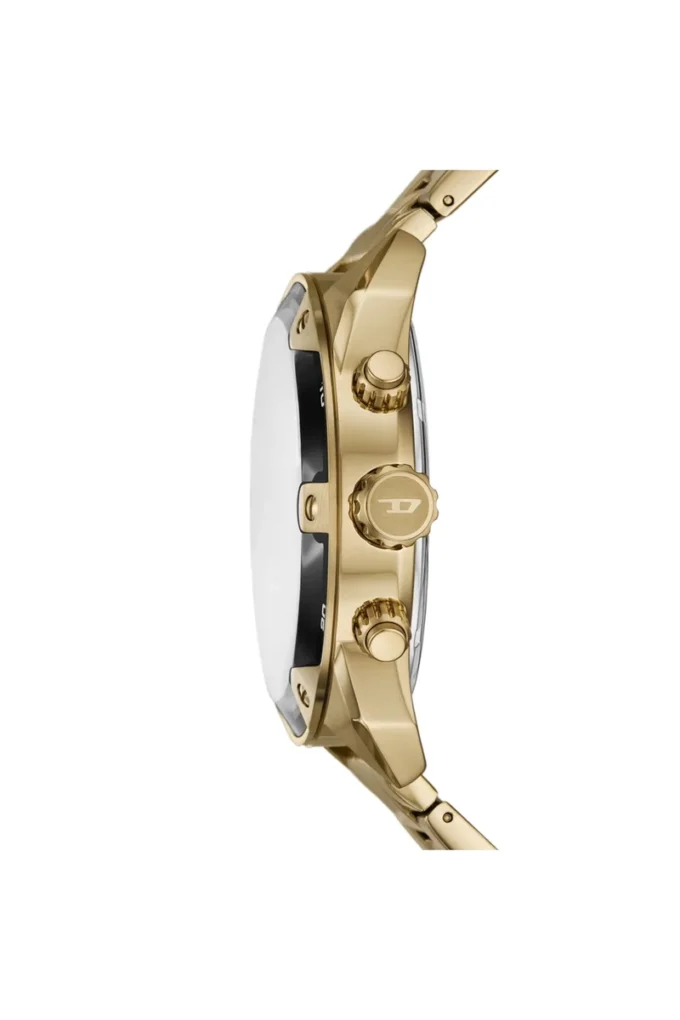 dz4678 Montre Diesel Spiked Chronograph en acier inoxydable doré