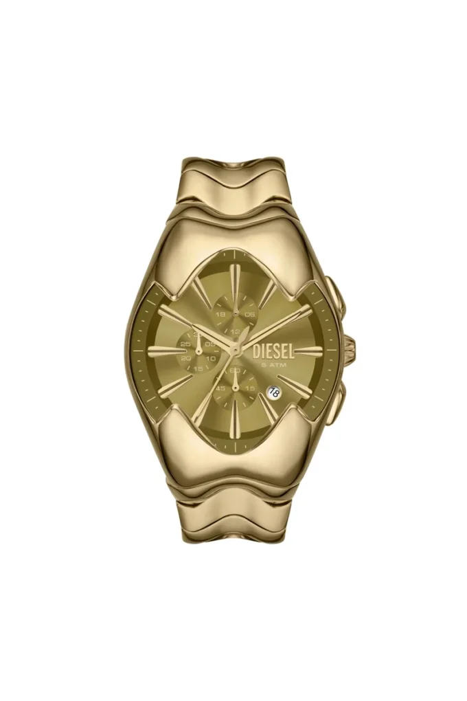 dz4681 Montre Diesel Mercurial Chronograph en acier inoxydable doré