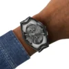 dz4682 Montre Diesel Mercurial Chronograph en acier inoxydable gris