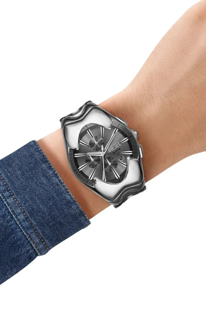dz4683 Montre Diesel Mercurial Chronograph en acier inoxydable