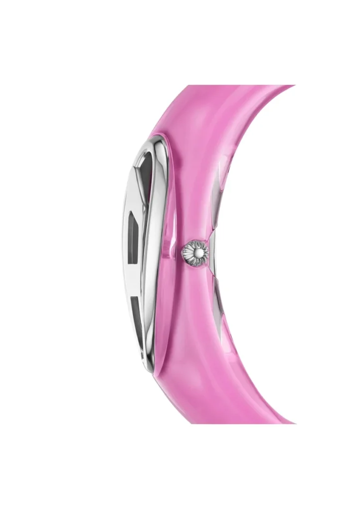 dz5617 montre Diesel Wonder-D Montre à deux aiguilles en résine nylon rose