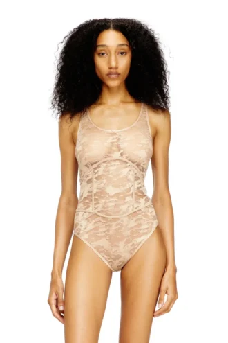 ezzy-utlt Body en nylon avec motif en dentelle