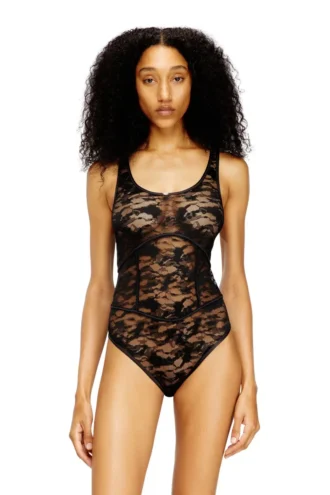 ezzy-utlt Body en nylon avec motif en dentelle