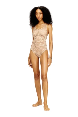 ezzy-utlt Body en nylon avec motif en dentelle
