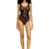 ezzy-utlt Body en nylon avec motif en dentelle