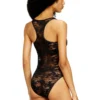 ezzy-utlt Body en nylon avec motif en dentelle
