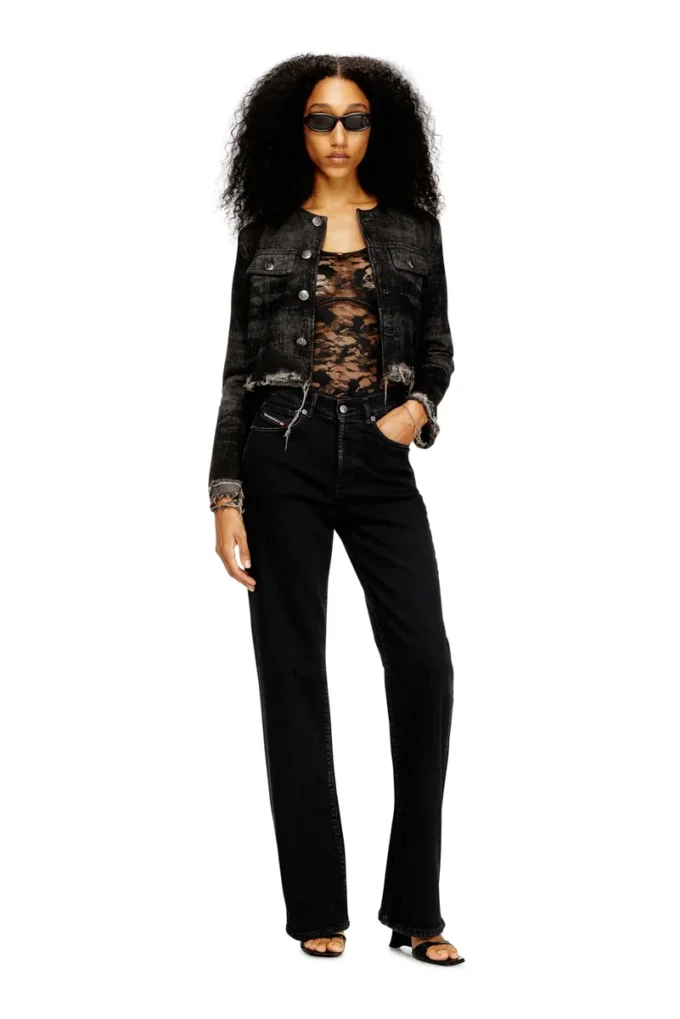 ezzy-utlt Body en nylon avec motif en dentelle